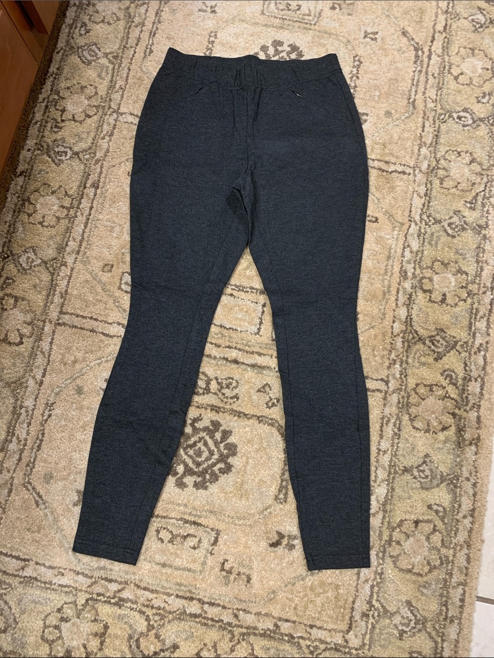 Jjill Dark Gray Slim Ponte Leggings